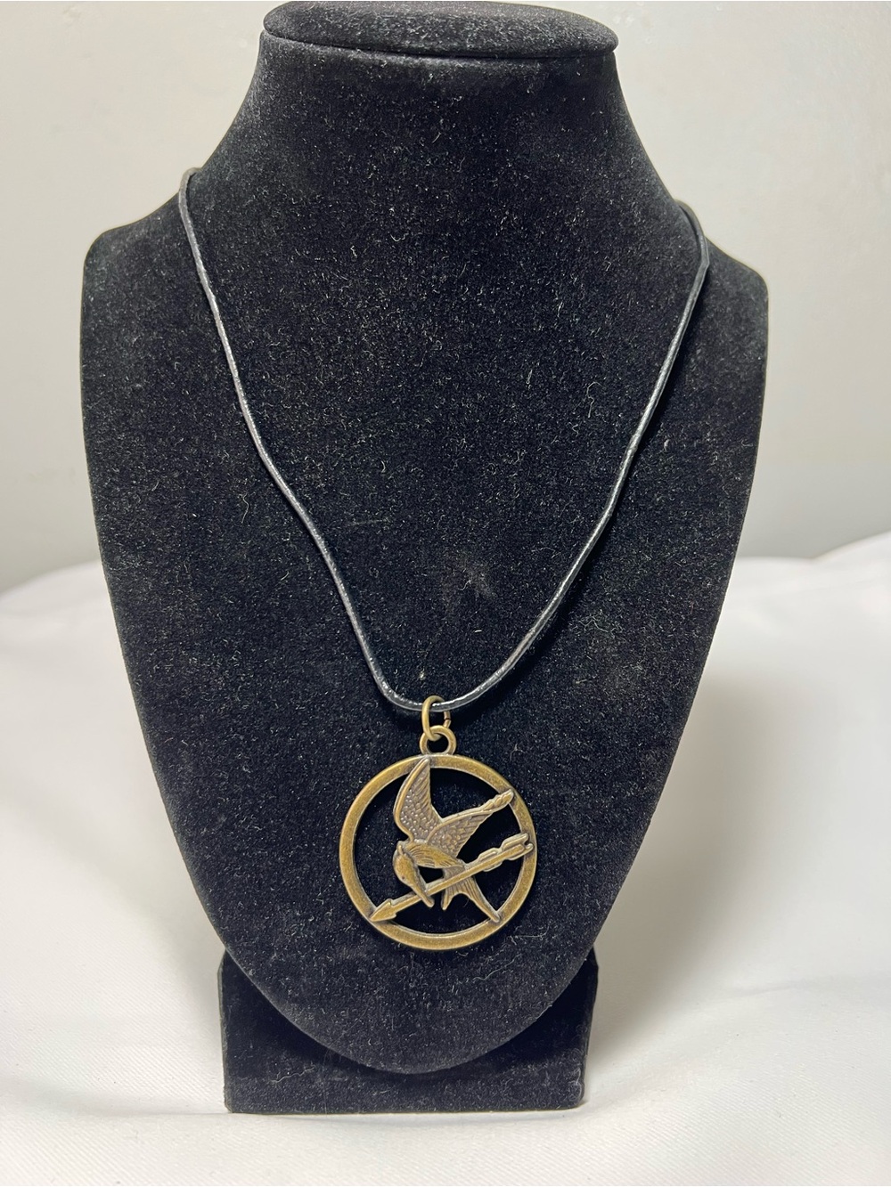 Hunger Games Mockingjay Pendant Necklace 18 In Antiqued  Chain
Unisex